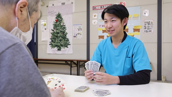 デイサービスで働く理学療法士のイメージ