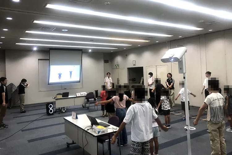ゲームの中でバランスを鍛えよう 写真01